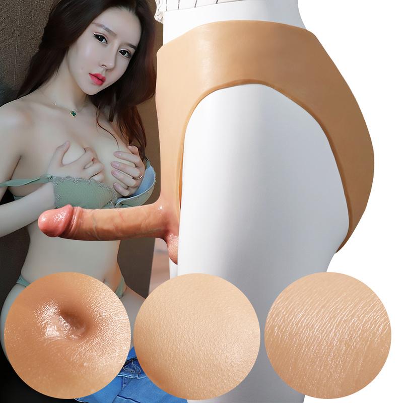 Реалистичные штаны с огромным дилдо для женщин и мужчин, пары, страпон, большой фаллоимитатор, трусики, силиконовая Анальная пробка, секс-игрушка для геев