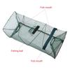 20cm Foldable Shrimp Cage Fishing Net Trap Outdoor Fishing Accessories For Shrimp Crayfish Crab Baits Netting Tackle Tools