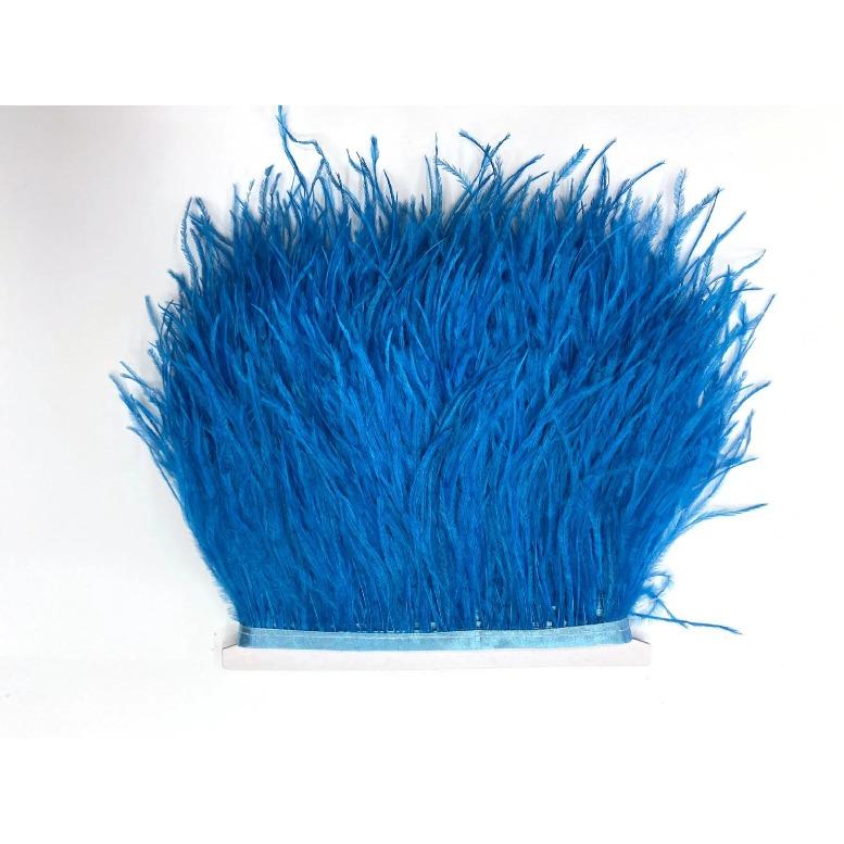 Feather5m Ostrich Hair Fringe Feather Trims Stage Costume Accessories Manufacturers