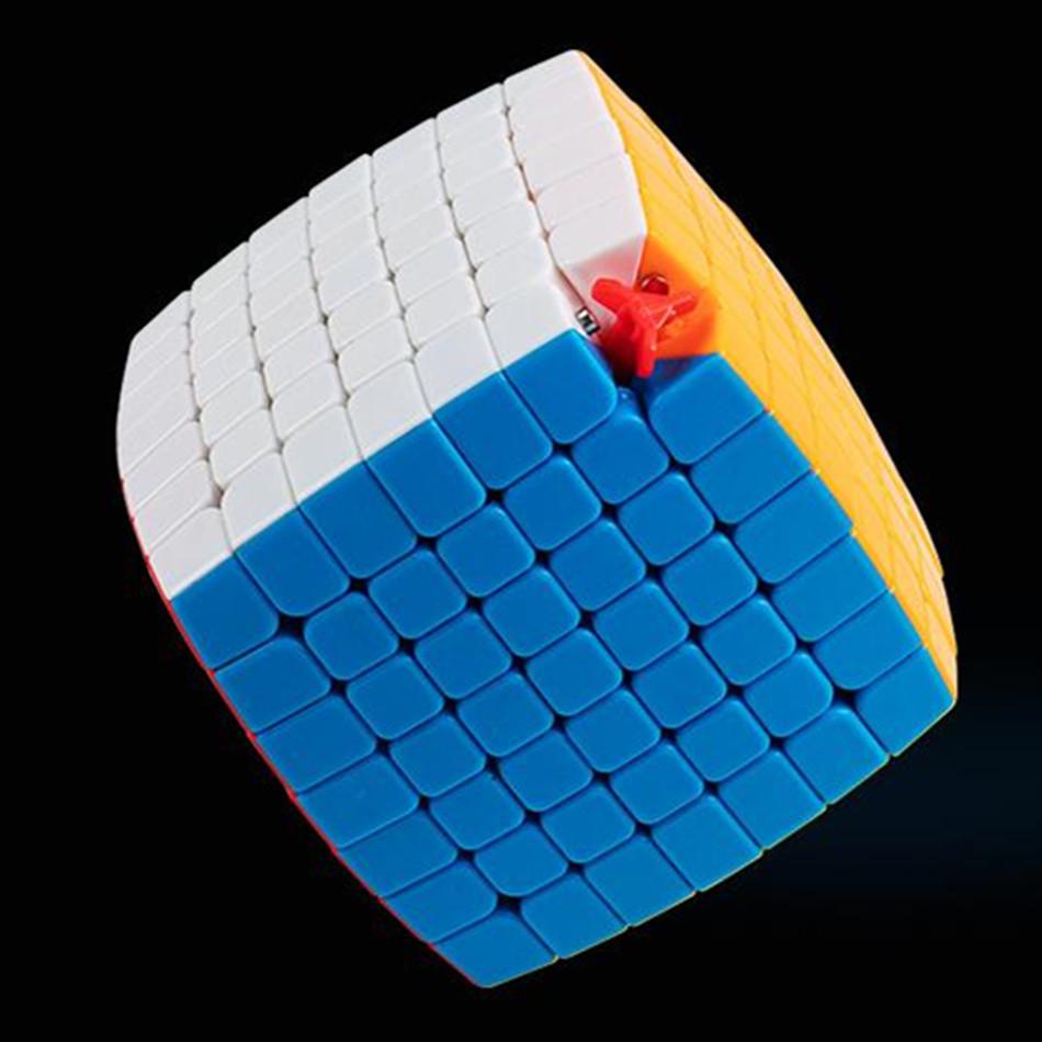 Shengshou Mr.M 7x7x7 Магнитный кубик Рубика Подушкообразный 7x7 Скоростной кубик Sengso Mr M Магнитный Cubo Magico Головоломка Игрушки Подарок Для Детей