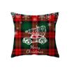 Рождественская тема Рождественские украшения с принтом наволочка для дома, гостиной, украшения дивана, подушка, наволочка