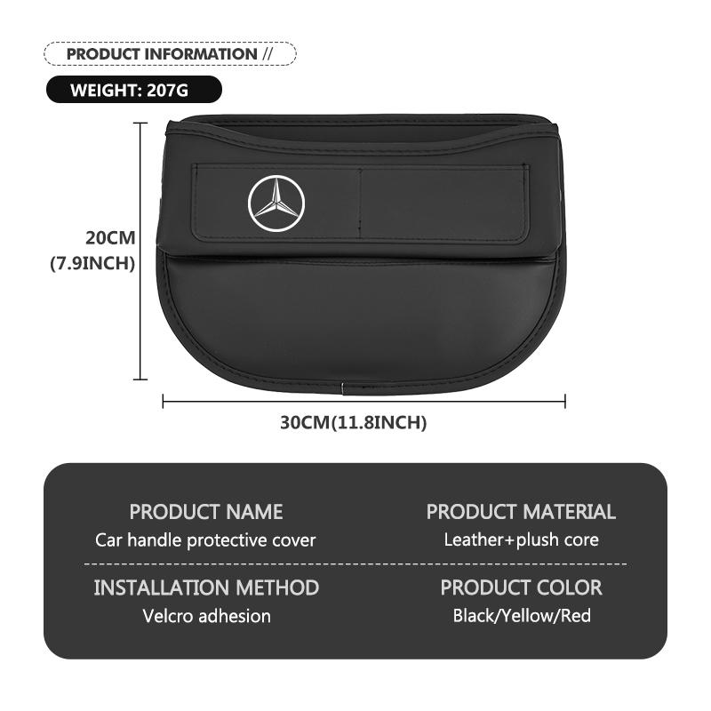 CGRE6 For Benz Car Seat Gap Storage Bag Seat Gap Plug Side Seat Filling Storage Bag Accessories CITAN VITO SPRINTER CLS SLK Sport ML