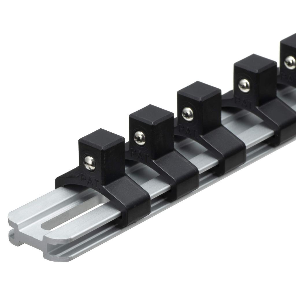 TONE Socket Holder SH1312 Drive Angle 12 Pieces (Aluminum Type) 9.5mm (3/8")