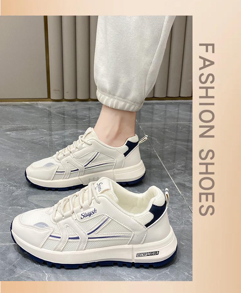 Женские туфли Cortez на толстой подошве: Дышащие, легкие, удобные, универсальные низкие кеды для студентов