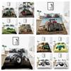 2023 Новый стиль, комплект пододеяльников с 3D принтом автомобиля, сельхозугодий, домашний текстиль, мягкое постельное белье, костюм, роскошный комплект постельного белья для детей-подростков