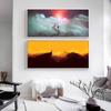 Рисунок маслом пик, чтобы увидеть восход солнца искусство холст картина гостиная коридор офис украшение дома фреска без рамки