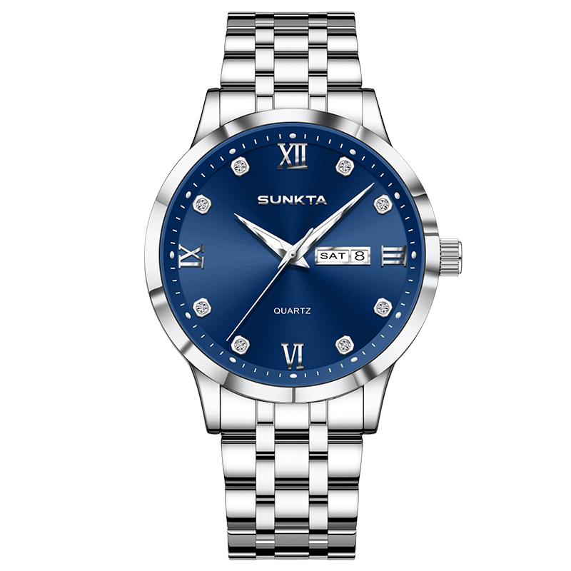 LIGE Top Brand Fashion Womens Watch SUNKTA Business Luxury Quartz Wristwatches 30M Waterproof Luminous Watches Ladies Gift Reloj
