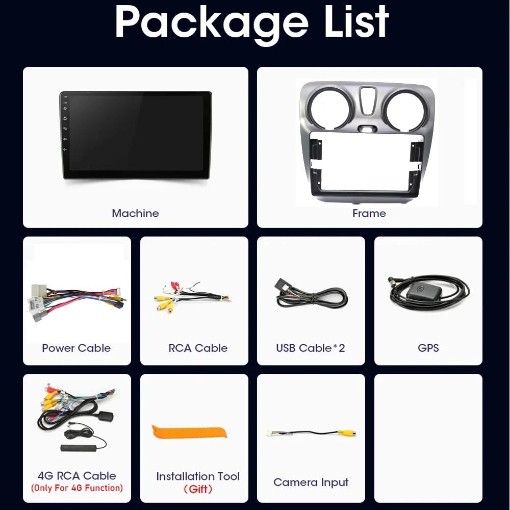 Автомобильное радио для Renault Lodgy Dacia Dokker 2012-2020 4G WIFI Мультимедийный видеоплеер GPS-навигация Carplay Android Auto Stereo