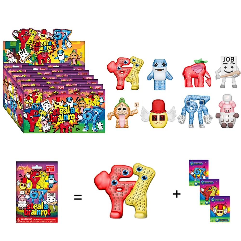 Новинка! Фигурка Brain Dead Thieveing ​​Action Figure из серии Brain Rot Family в непрозрачном пакете-витрине, а также набор Steal A Brain Peripherals Game Showcase Box.