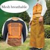 Lightweight Gardening Apron With Pockets Full Coverage Apron Mesh Lawn Mower Apron  Outdoor Work
