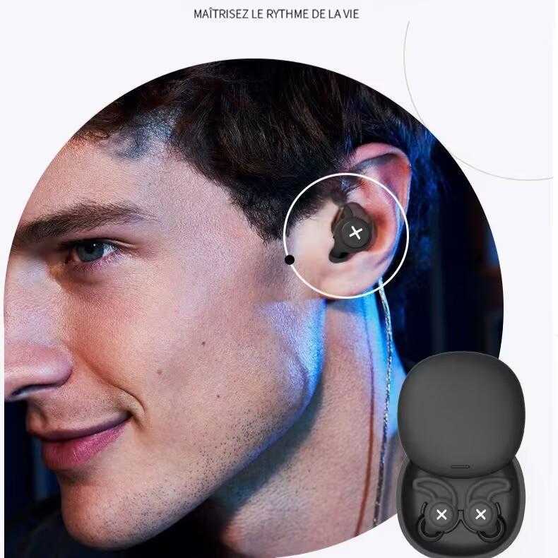 Комплект затычек для ушей для снижения шума, силиконовые черные звукоизоляционные беруши с защитой от шума, беруши из пены с эффектом памяти