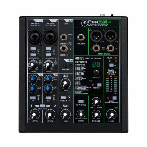 Mackie ProFX6v3 Professional Mixer with Effects and USB I/O