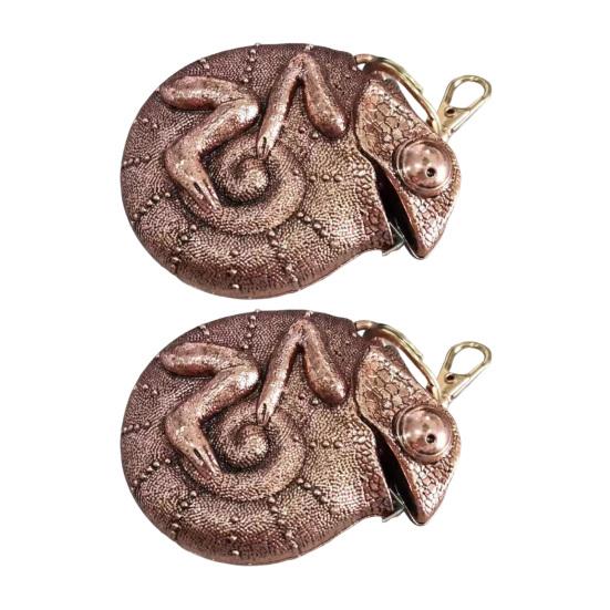 1/2Pcs Alloy Chameleon Retractable Tape Measure Portable Soft Flexible Measuring Tape Tailor Sewing Cloth Weight Loss Body Measurement Tape Ruler