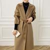 Women Wool Coat MODERN NEW SAGA 100% Wool Autumn Wool Long Coat Handmade Pea Coat Winter Warm Wool Long Jacket Overcoat