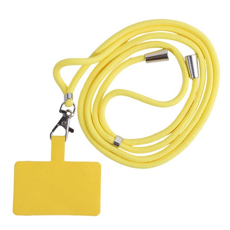 Регулируемый и съемный шнурок для мобильного телефона с длинной шейной веревкой и фиксированной картой