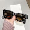 Vintage Square Sunglasses New Women's Fashion Oversized Sunglasses Men Shades Black Sunshade Sun Glasses UV400 Eyewear