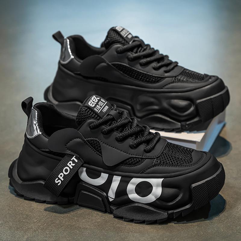 Большие размеры модной мужской обуви бренда Интернет знаменитости оригинальная мода универсальная сетка Ou Ruofeng спортивная обувь для папы повседневная сумка подошва обувь