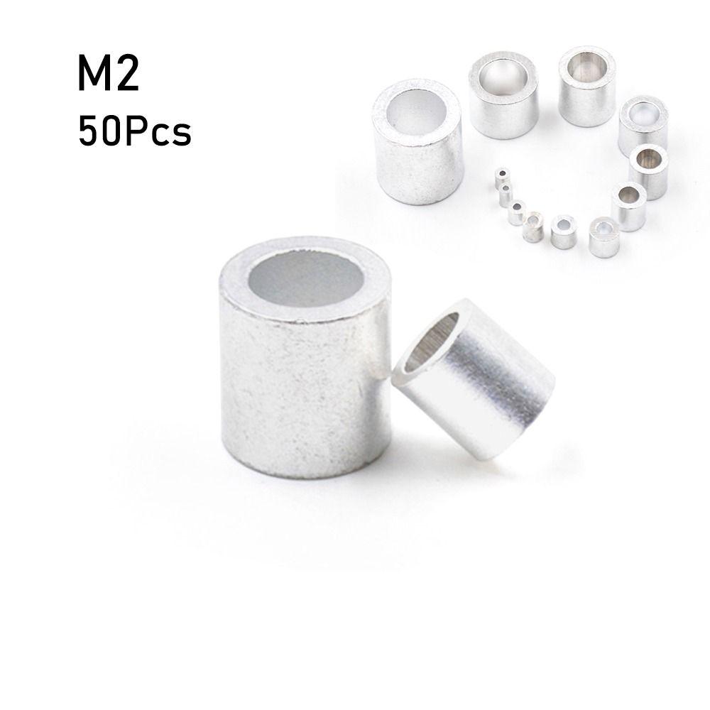 10-50Pcs M1 To M12 Cable Clip Round Single Hole Wire Ferrules Durable Crimp Sleeve Steel Wire Rope