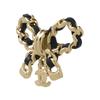 Chanel 2023 Cc Leather Woven Gold Plated Bow Earrings costume earrings AB8827-B08641-NJ235