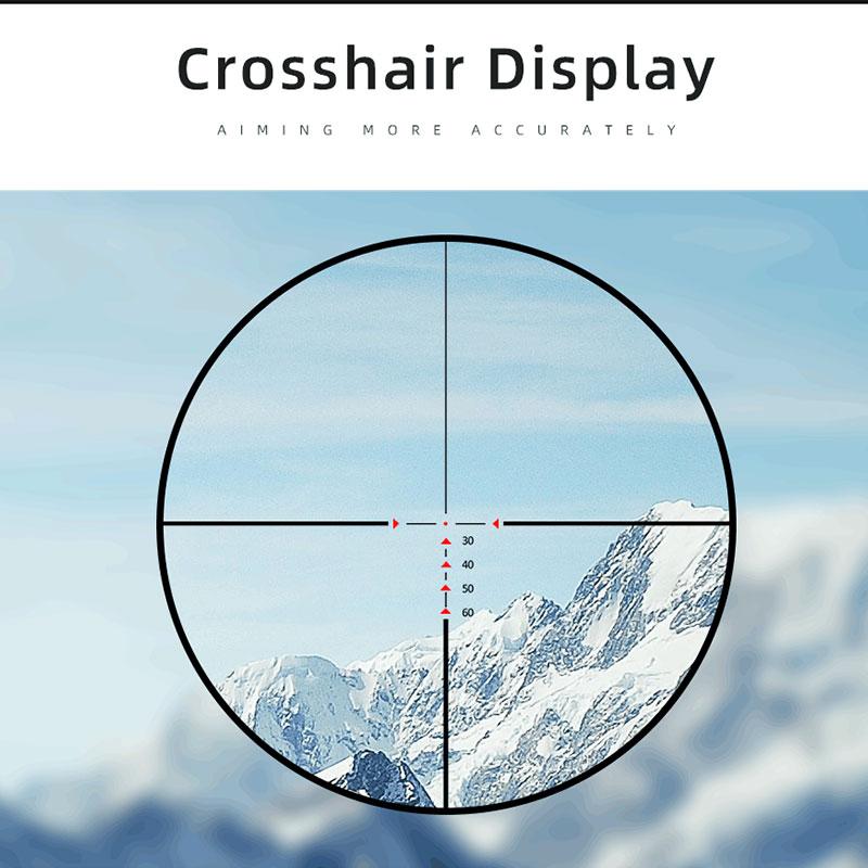NSIRIUS 6-24X44 AOE Hunting Scope Red Special Crosshair Scope Scope for Hunting Scope Tactical Scope