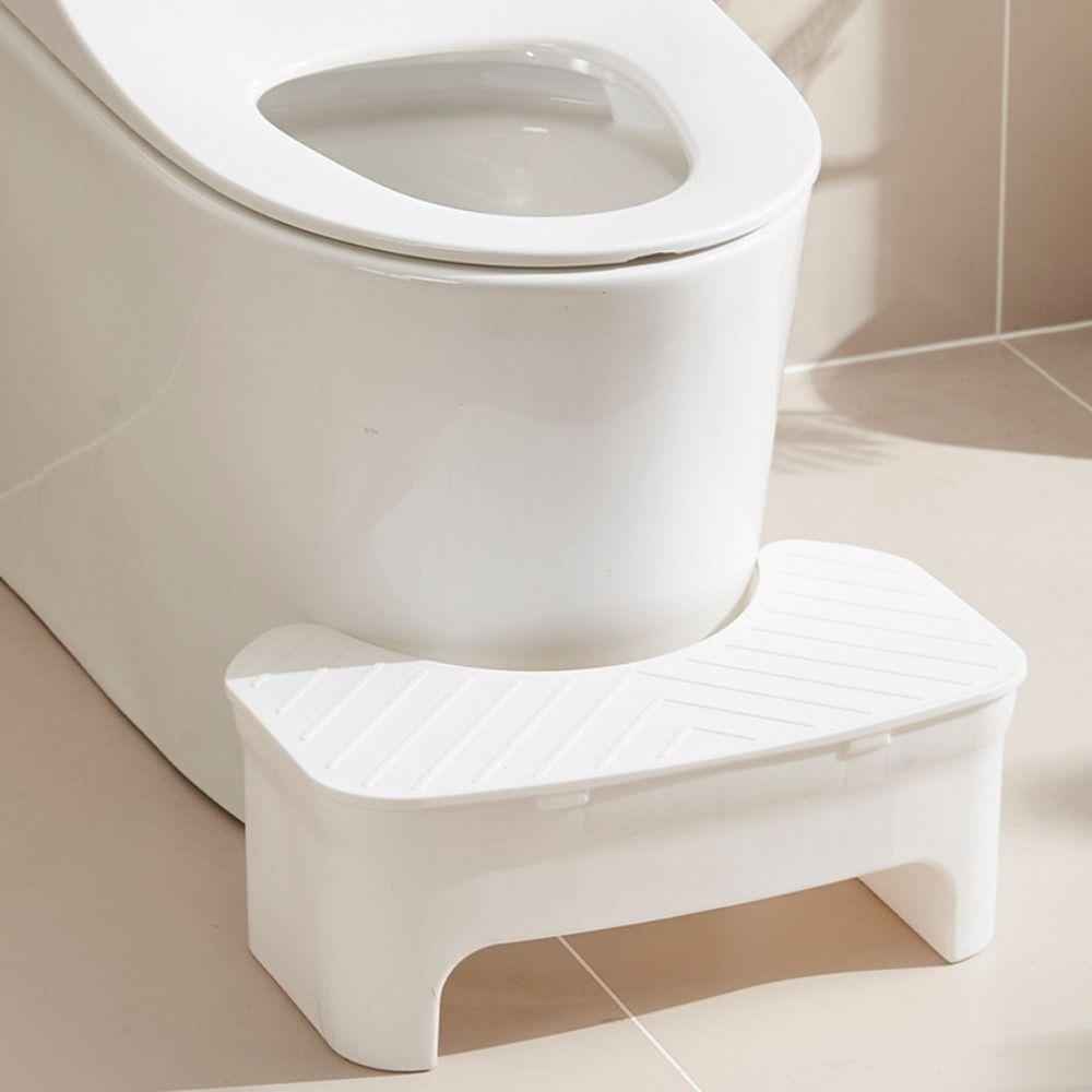 Waterproof Squatty Potty Ergonomic Toilet Foot Stool Premium Thickened Storage Box Children