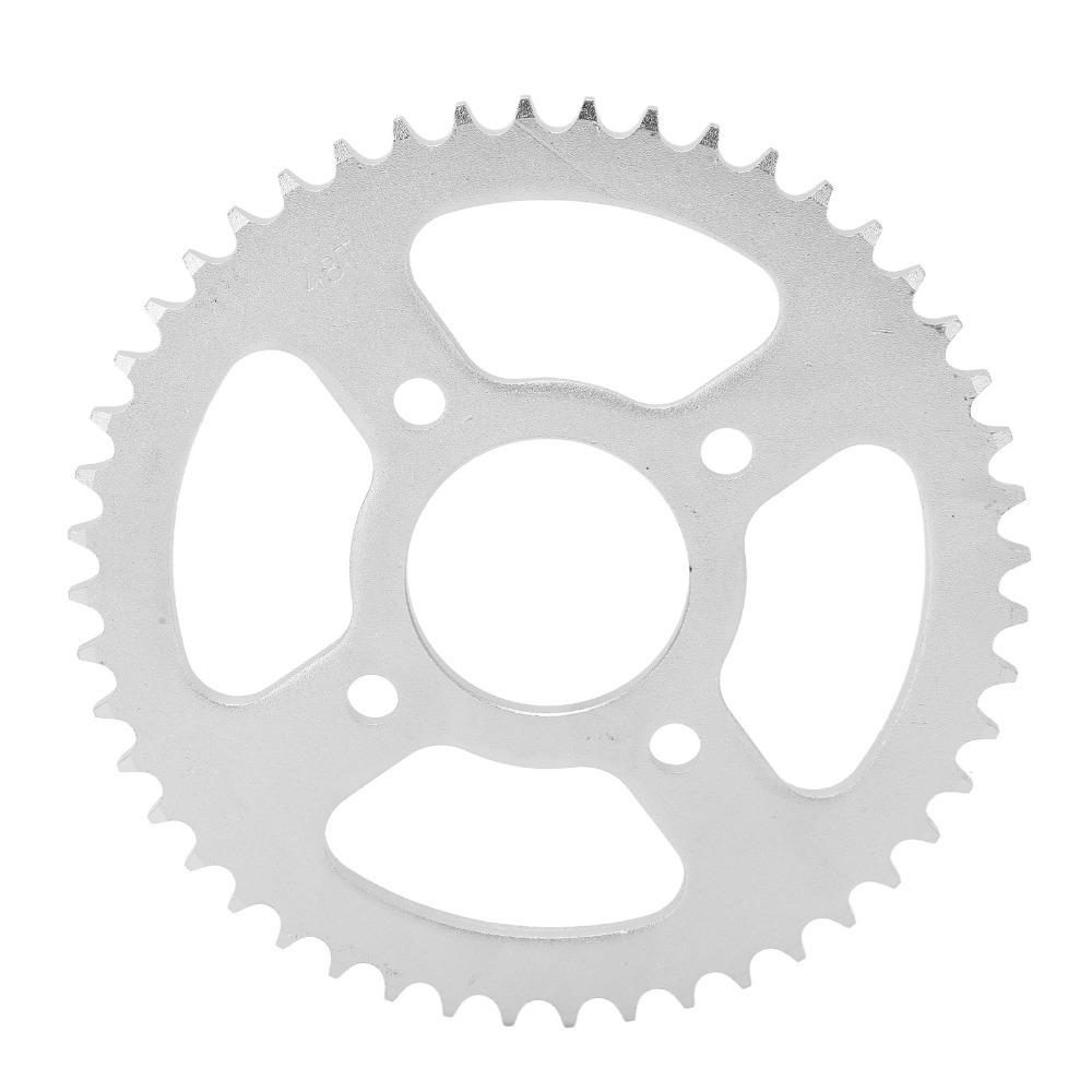 Steel Rear Chain Sprocket 428 48T Sprocket Cog Durable Motorcycle Sprocket ATV Karting DIY