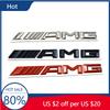 UEDKO1 Hot 2025 Metal Car 3d Rear Letter Emblem Trunk Sticker for Mercedes Benz AMG C E S GLE CLC Class W204 W203 W205 W124 W221 W213 W