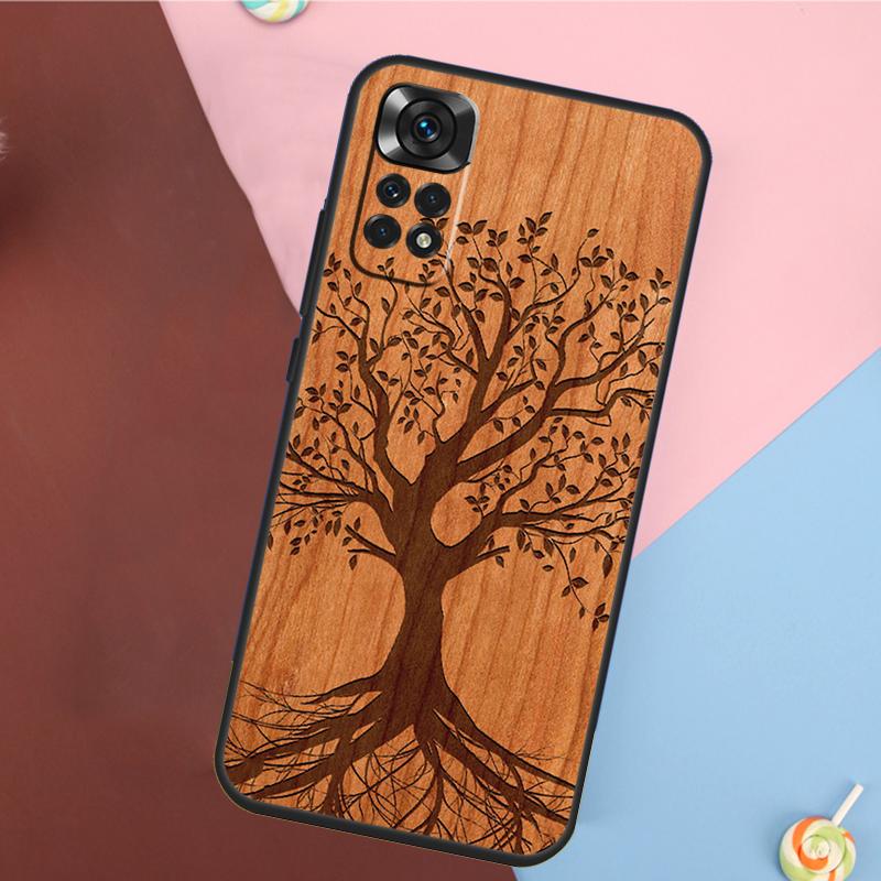 Чехол с рисунком Дерево Цветок Бамбук Дерево для Xiaomi Redmi Note 13 Pro 14 12 11 9 10 9S 10S 11S 12S Redmi 10C 12C 13C 14C