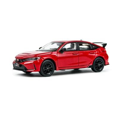 PAUDI MODEL масштаб 1/64 2023 Honda Civic TYPE-R FL5 литая модель автомобиля, красный