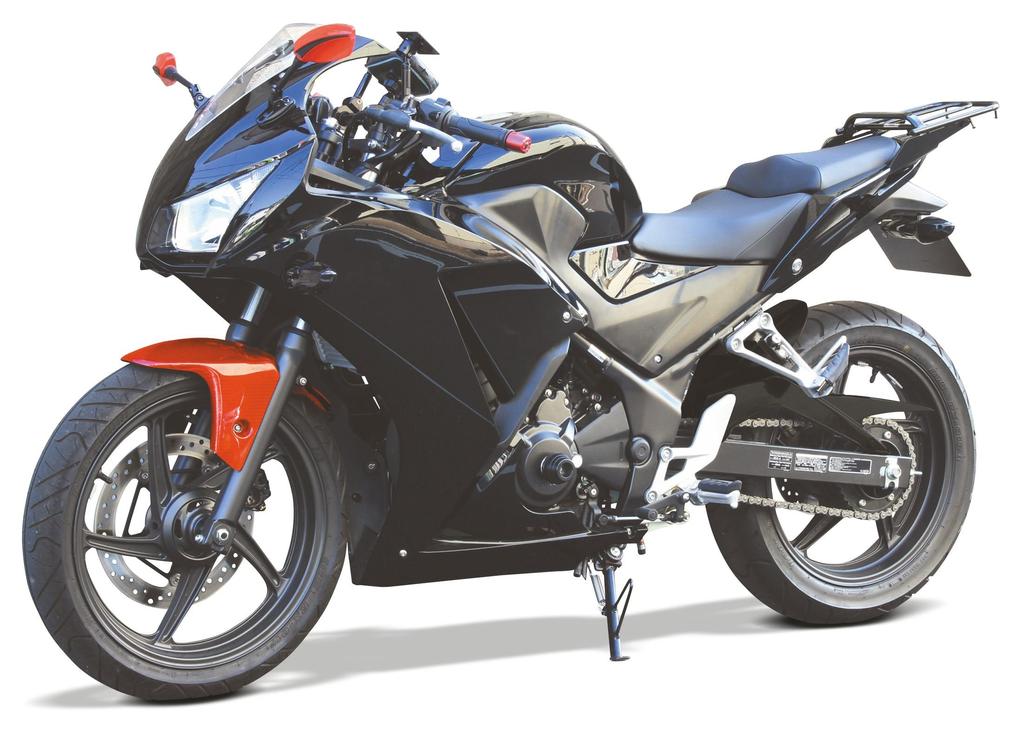 Запчасти для мотоцикла Kijima, крепление для ручки, стойка, черная, HONDA CBR250R('11-) 204-069