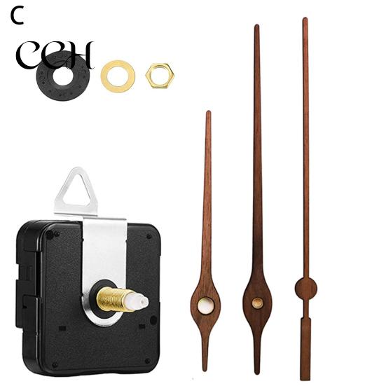 Clock Mechanism 1 Set Accessories Mute Repair Parts Decorative Quartz Movement Pointer Long Shaft DIY Kit for Home