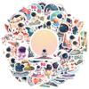 35-200 шт. Наклейки Космическая Станция Астронавт Мультяшные Граффити Наклейки DIY Телефон Ноутбук Блокнот Чемодан Водонепроницаемая Наклейка
