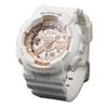 Casio Часы серия-GA&BA водонепроницаемые 200 метров, Кварцевые, ремешок из смолы, , одинаковый стиль для мужчин и женщин, цвет циферблата GA-100-1A1+B GA-100-1A1+BA-110-7A1