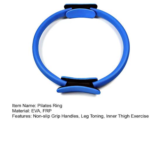 Женское кольцо для пилатеса с нескользящими ручками для ног, тонизирующее внутреннюю часть бедра, упражнения для мышц тазового дна, круг для йоги, домашний тренажерный зал, фитнес-оборудование