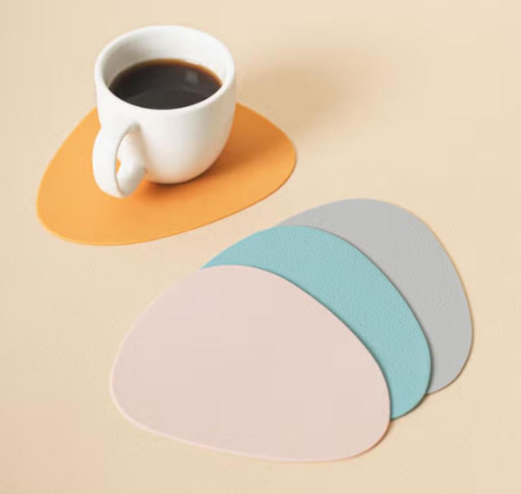 Набор из 4 силиконовых подставок