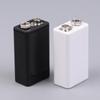 1/5/8Pcs 9V Type-C Battery Case 6F22 Lithium Battery Storage Box Square Battery Holder Portable Battery Clip Container