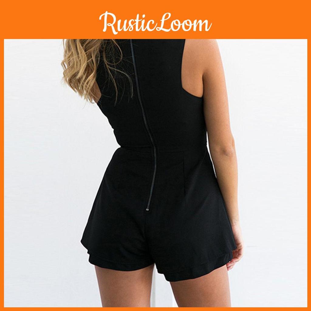 Бохо Женский Цветочный Комбинезон Летняя Пляжная Одежда Сарафан Короткий Парикмахер