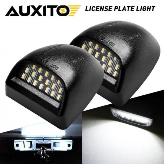 AUXITO Plate License Light LED Fit Silverado Chevrolet 2500 1500 1999-2013 3500