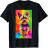 Яркая Поп-арт Йоркширский терьер Йорк Pet art Футболка