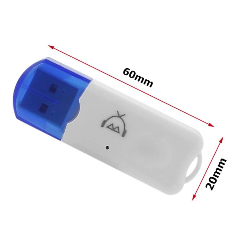 Внешний USB-совместимый с Bluetooth музыкальный приемник Беспроводной аудиоадаптер с совместимым микрофоном