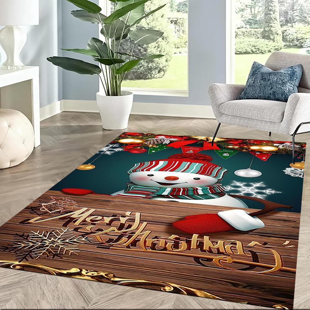 Christmas 323 Carpet Suitable for Playrooms Entryway Hallway Game Room Antislip Carpet Anime Office Decor Spiritual Gift