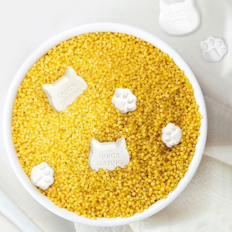 Home Pet Dry Food Moisture Absorbers Kitchen Seasoning Hygroscopic Item Reusable Food Grade Diatomaceous Earth Blocky Desiccant