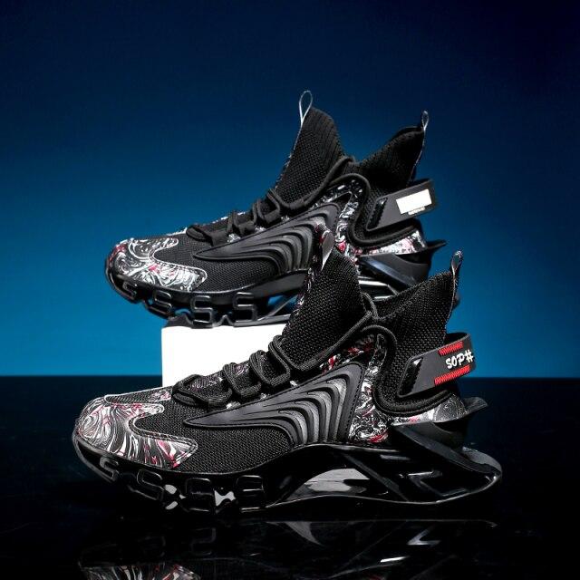 Мужские кроссовки для тенниса, роскошные дышащие повседневные туфли на шнуровке, кроссовки для баскетбола, модные нескользящие кроссовки для бега для мужчин