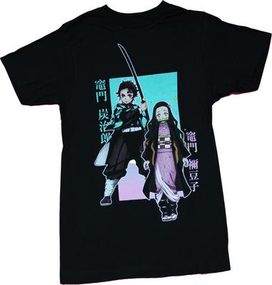 Demon Slayer New Adult T-Shirt - Nezuko & Jiro Sce On Box