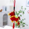 Realistic Pony Plush Keychain Ultra-soft Stuffed Year Horse Mascot  for Year of The Horse