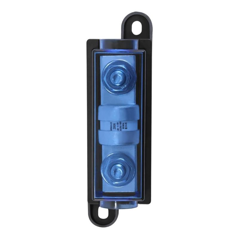 Class T 100-300A Automotive Fuses Panel Mount Design With Ceramic Protection ABS Housing For Off Road Vehicles