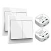 Battery-free Wireless Waterproof Wall Switch with Self-Generating Power and Long-Range Capability