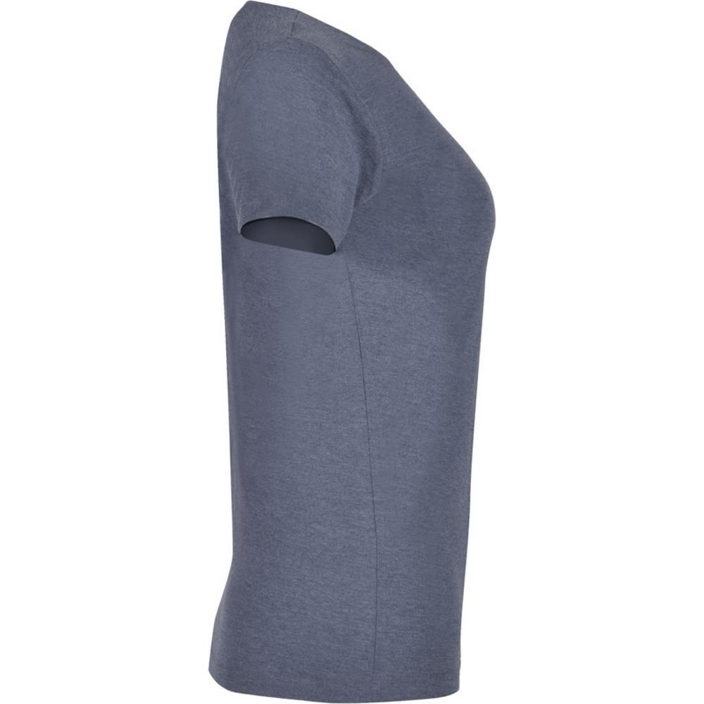 Roly Womens/Ladies Fox Heather Short-Sleeved T-Shirt