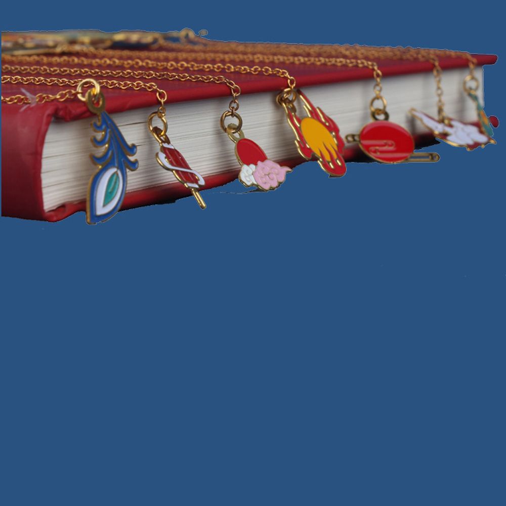 Beast Stationery Metal Bookmark Metal Pagination Mark Chinese Style Brass Bookmark Book Clip