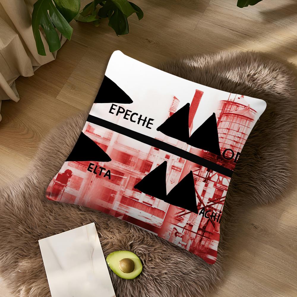 Band DDepeche MMode Mement cushion cover Living Room Accent Couch Back Support Square Lounge Restful Nap Companion Pillow Case